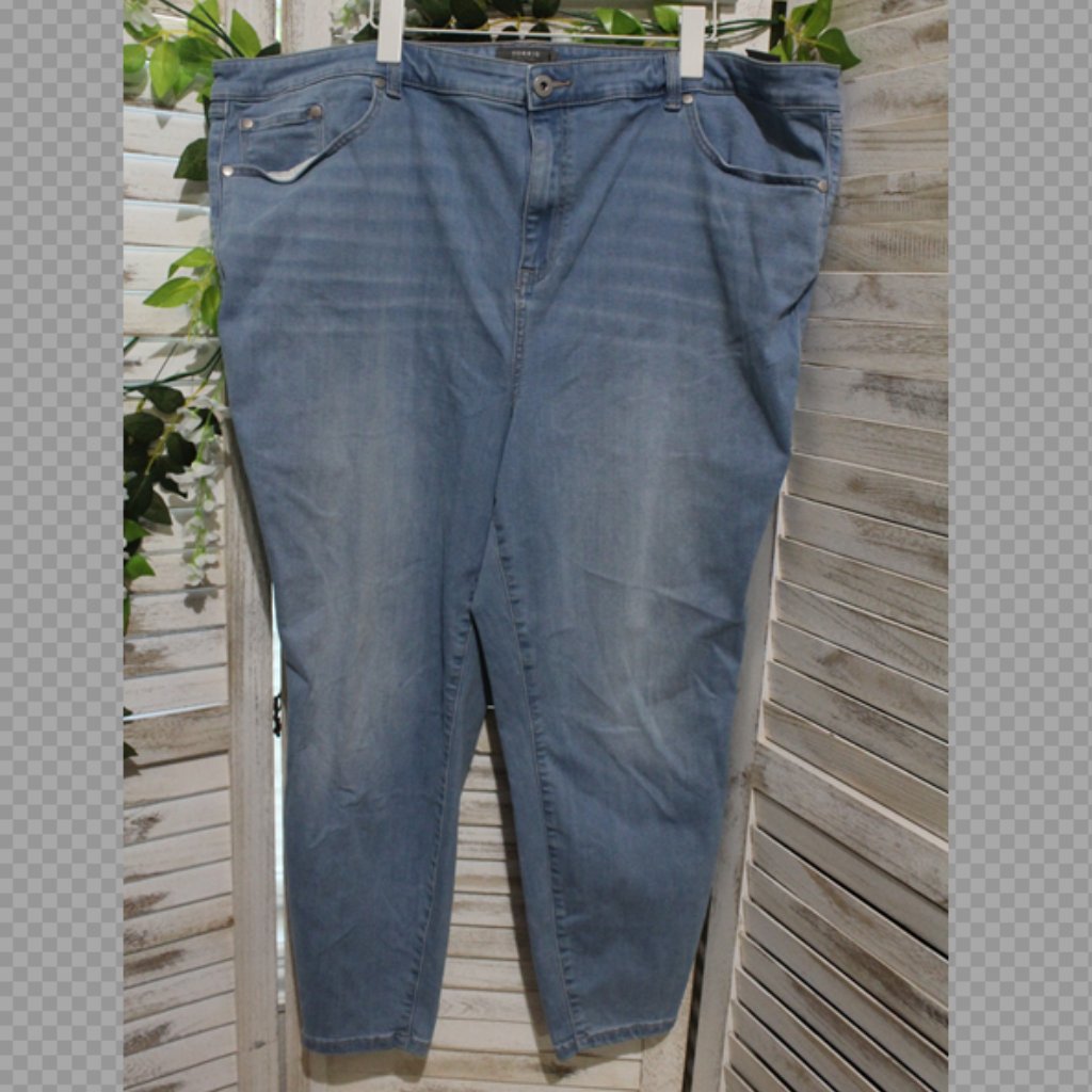 Torrid Light Wash Skinny Jeans 762